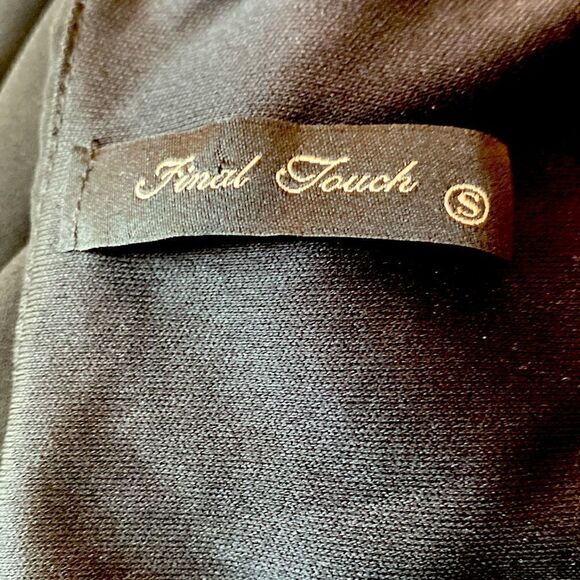 Final Touch Black Free Flowing Lined Dress Size Small - Picture 7 of 7